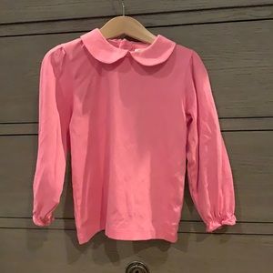 TBBC hot pink pima cotton long sleeve top